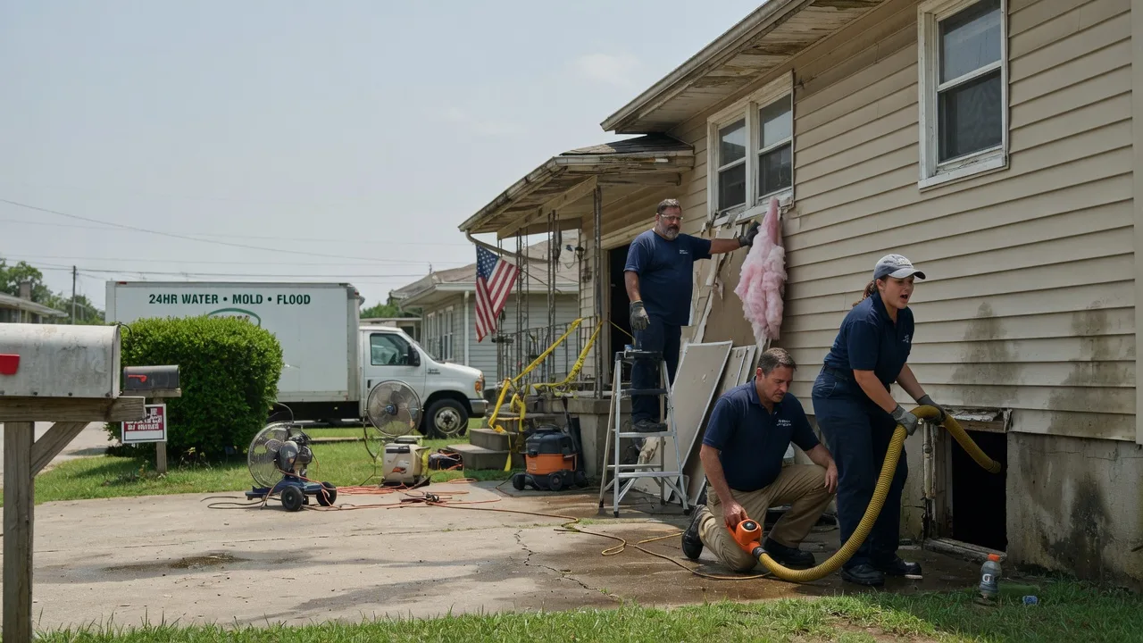 Water Damage Repair in Nassawadox, VA near me